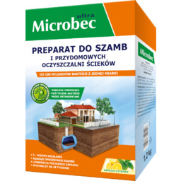 Microbec Ultra Preparat do szamb cytrynowy 1.2 kg