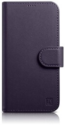 iCarer Wallet Case 2in1 etui iPhone 14 skórzany