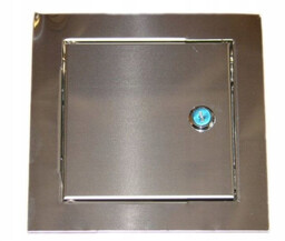 Drzwiczki kominowe DR/KOM 140x140 nierdzewne