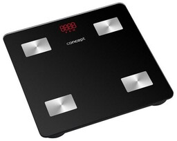 Concept VO4001 Osobista waga diagnostyczna PERFECT HEALTH, czarny,