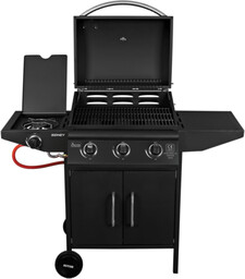 Grill gazowy 3-palnikowy Sidney + boczny