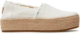 Espadryle Toms Valencia 10019820 Biały