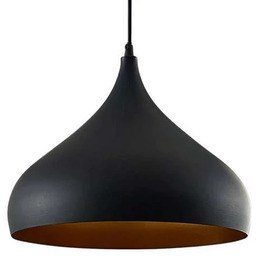 Lindby - Ritana Lampa Wisząca Black/Gold