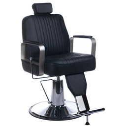 Fotel barberski HOMER BH-31237 Czarny