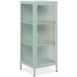 Witryna jednodrzwiowa miętowa mat 40 x 102 cm
