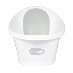 Shnuggle Wanienka dla Niemowlaka z Odpływem Baby Grey