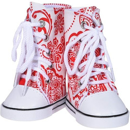 The New York Doll Collection Red Print High