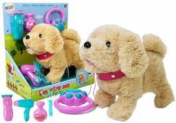 Interaktywny Piesek Na Smyczy Na Baterie Akcesoria Perfumy