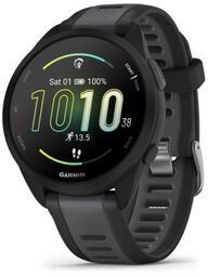 Zegarek sportowy Garmin Forerunner 165 AMOLED 43mm Czarny