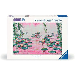 Erwachsenenpuzzle 4000 Teile - Rosafarbene Seerosen von Mauro