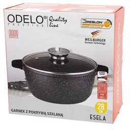 Garnek okrągły 28 cm GREBLON ESELA