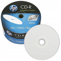 Płyty Hp Cd-r 700 Mb do nadruku 50