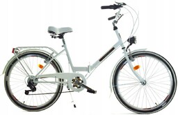 Rower Dallas Składak 24'' 6spd - biały