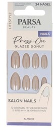 PARSA Beauty Press on-Kunstnägel, Glazed Donut, 24 Stk.