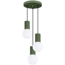 Lumes Potrójny okrągły żyrandol - K600-Buble