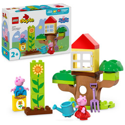 LEGO DUPLO, klocki, Ogród i domek na drzewie