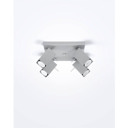 Sollux Lighting Lampa sufitowa MERIDA 4 SL.0458 szara