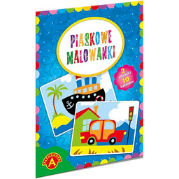 Z.P. Alexander 1882 Piaskowe Malowanki-Statek,Samochód