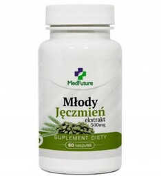MedFuture Młody Jęczmień 500mg, 60kaps.