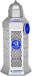 AL HARAMAIN 50 Years Platinum Oud EDP spray
