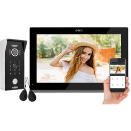 WIDEODOMOFON EURA VDP-99C5 czarny, WiFi, RFID