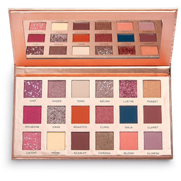 Makeup Revolution, Pro Rockstar, Eyeshadow Palette, Nude, 18