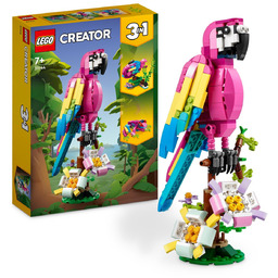 LEGO Creator, 3w1 Egzotyczna różowa papuga, 31144