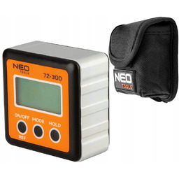 Neo Tools Cyfrowy Miernik Kąta LCD z Magnesem,