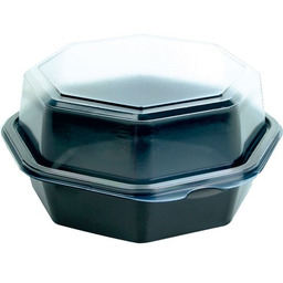Duni Pojemnik Octaview 580 ml czarny (210 szt.)