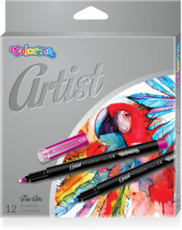 Cienkopisy Artist 12 kolorów 892449