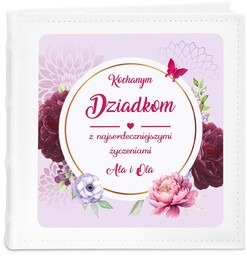 Album na zdjęcia z nadrukiem dla babci