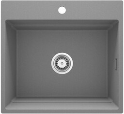 DEANTE Zlewozmywak 56X52 MAGNETIC szary metalik ZRM_S10A (WPR)
