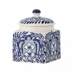 Bloomingville KARLIE Ceramiczny Pojemnik Kuchenny / Niebieski