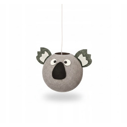 Lampa Sufitowa Cotton Balls Koala Ręcznie Robiona