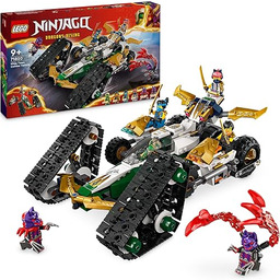 LEGO NINJAGO Wielofunkcyjny pojazd ninja, Zabawka dla 9-latka,