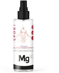 Mg12 Sport, dwufazowa oliwka magnezowa, 200 ml