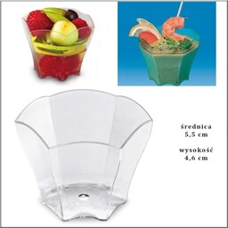 Kubek fingerfood 75ml ś.55mm pucharek 24szt SUP
