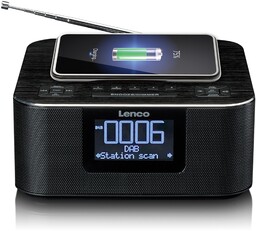 Lenco CR-650 DAB+ radiobudzik  radio do zegarka
