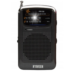 Radio Przenośne Noveen turystyczne budowlane małe
