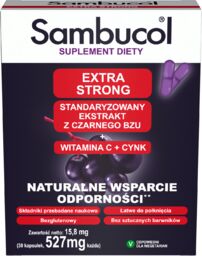 Sambucol Extra Strong, 30 kapsułek