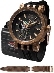 Zegarek Męski Vostok Europe YN84-575O540S brązowy