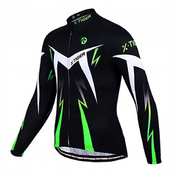 KOSZULKA NA ROWER TERMOAKTYWNA Z ODBLASKIEM TERMO