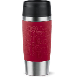 Tefal Kubek podróżny, klasyczny, czerwony, 0,36 l, wygodna