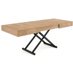 Stół/Stolik Kawowy SUN rozkładany 120/190 regulacja wysokości Dąb