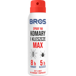 Bros Spray na komary i kleszcze MAX 90ml