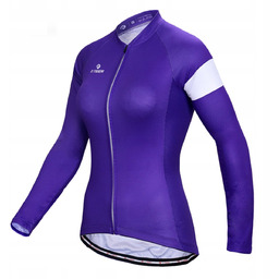 Koszulki Rowerowe Z Długim Rękawem Kolarskie Damskie Termoaktywne