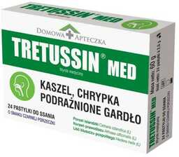 DOMOWA APTECZKA Tretussin Med, 24 pastylki