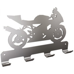 WIESZAK 4-HACZYKI 218x145x33 mm STAL NIERDZEWNA, MOTOR