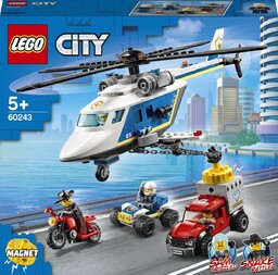 LEGO City, klocki Pościg helikopterem policyjnym, 60243