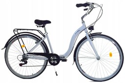 Rower Dallas Składak Alu 26'' 7spd - Biały